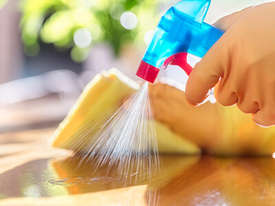 Disinfectant Cleaning Services - Super Cleaning Woman Services